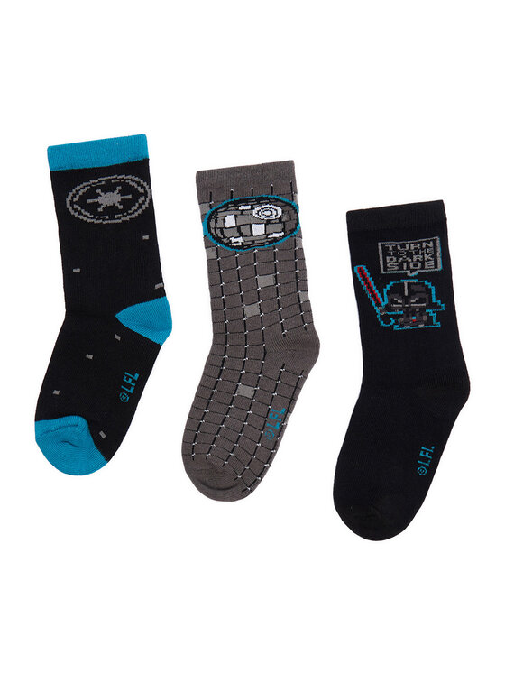 Star Wars Star Wars Dlouhé ponožky CEO-ACCCS-AW25-210SW(3-PACK) Černá
