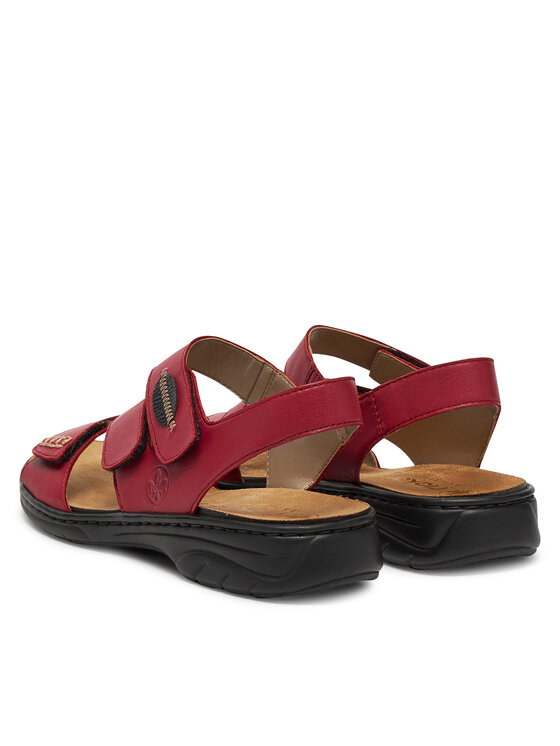 Rieker Rieker Sandály 64573-33 Červená