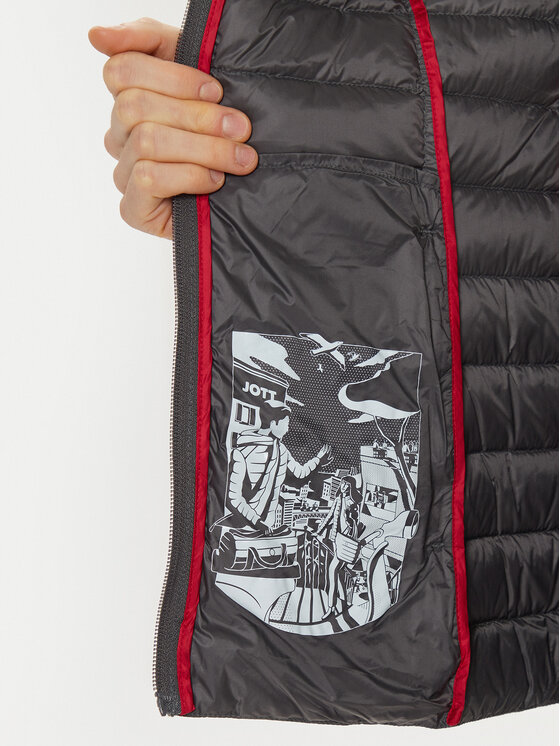 Jott Jott Pernata jakna Cloe P000WDOW01 Siva Slim Fit