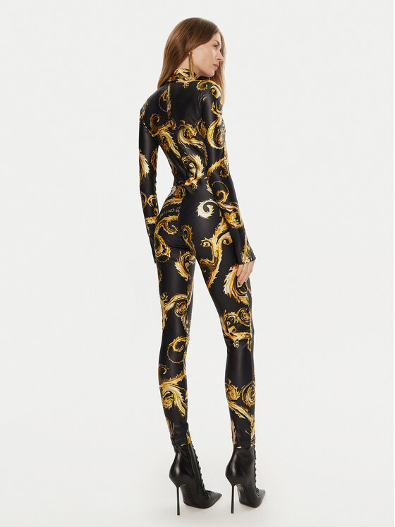 Versace Jeans Couture Versace Jeans Couture Kombinezon 77HAN006 Czarny Slim Fit
