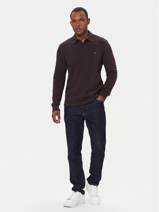 Emporio Armani Underwear Emporio Armani Underwear Polo EM002200 AF14982 U6031 Marrone Regular Fit
