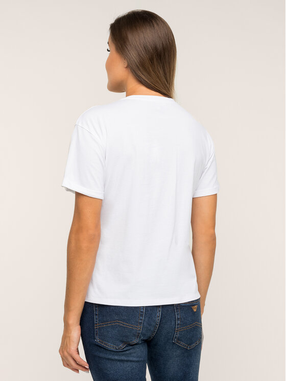 T-shirt 6G2T6A 2JQAZ 0100 Bianco Regular Fit