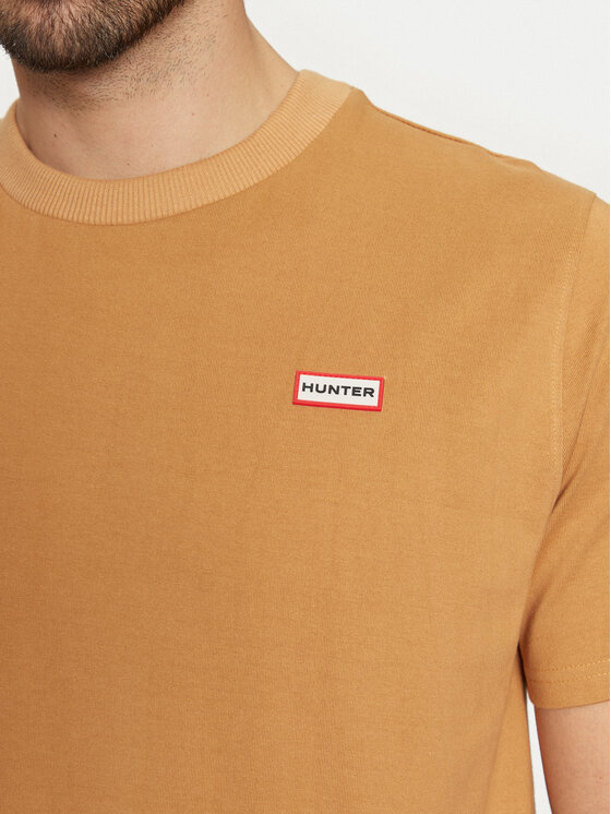 Hunter Hunter T-särk Alvin HARM0039242 Pruun Regular Fit