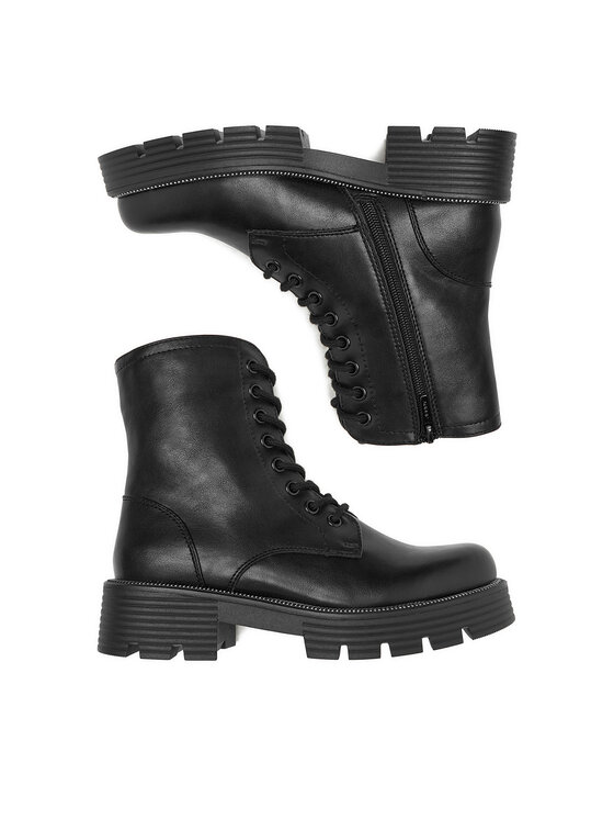 JENNY JENNY Schnürstiefeletten CEO-SONEQUA WS6119-07 Schwarz