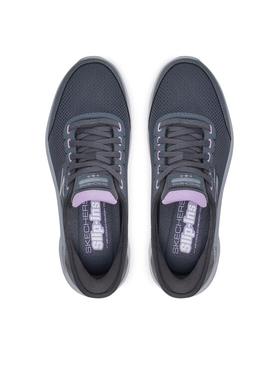 Skechers Skechers Сникърси Clear Creek 124846 Сив