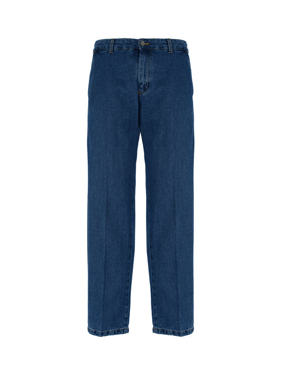 ACANFORA ACANFORA Spodnie zimowe UNTORCA-BLU Niebieski Regular Fit