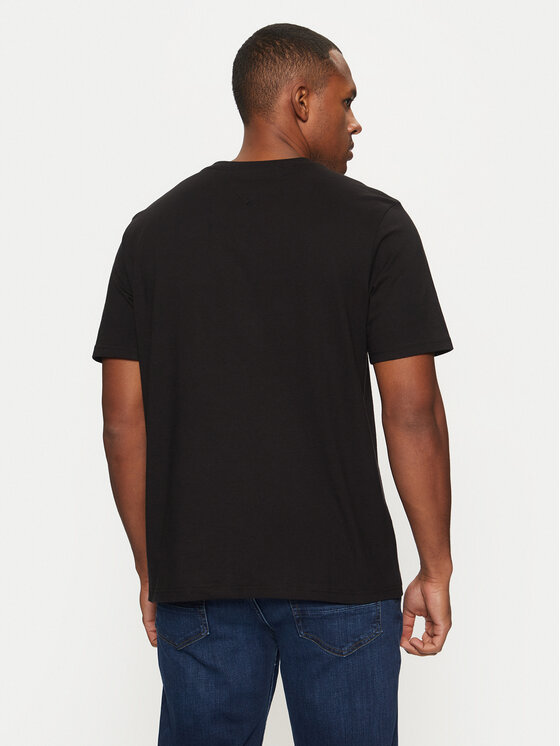 Tommy Hilfiger Tommy Hilfiger T-särk MW0MW38980 Must Regular Fit