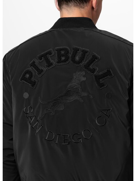 PITBULL PITBULL Kurtka przejściowa MANOLITO Czarny Regular Fit
