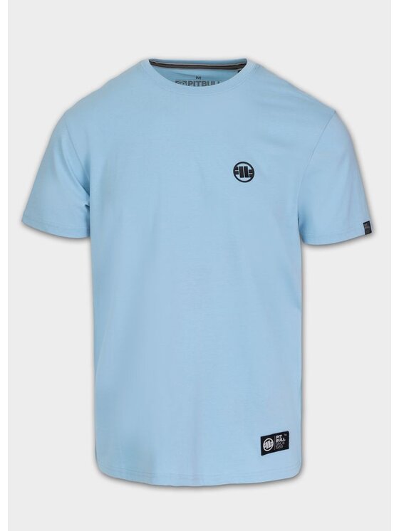 PITBULL PITBULL T-Shirt SMALL LOGO Niebieski Regular Fit