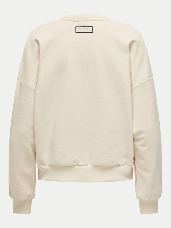 ONLY ONLY Majica dugih rukava Toddy 15337200 Bež Oversize
