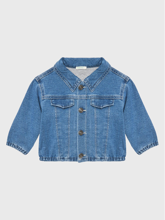 United Colors Of Benetton United Colors Of Benetton Teksajakk 2BAYAN00F Sinine Regular Fit