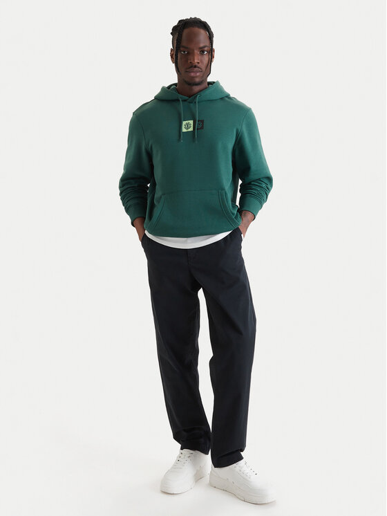 Element Element Chino nohavice Regular Comfort Twill ELYNP00190 Čierna Regular Fit
