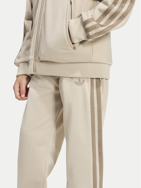 adidas adidas Dres Firebird Tracksuit HZ6592 Beżowy Regular Fit