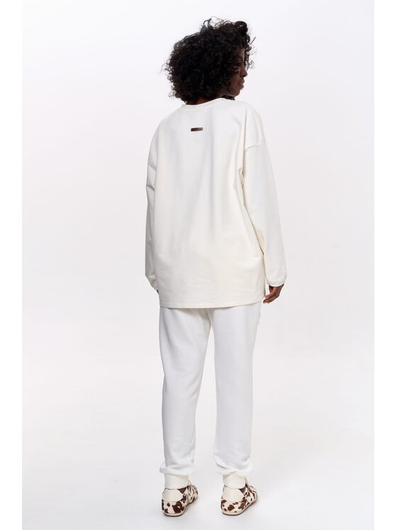 blue shadow blue shadow Tunika Ixi Écru Regular Fit