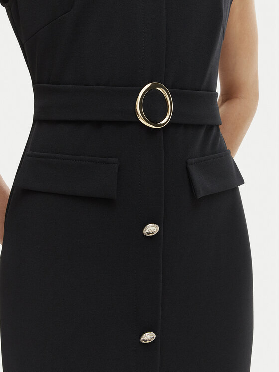 Rinascimento Rinascimento Kokteilikleit CFC0020278002 Must Slim Fit