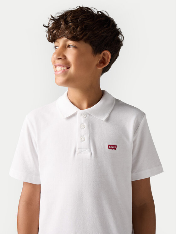 Levi's® Levi's® Polo marškinėliai 9EA893-W3B Balta Regular Fit