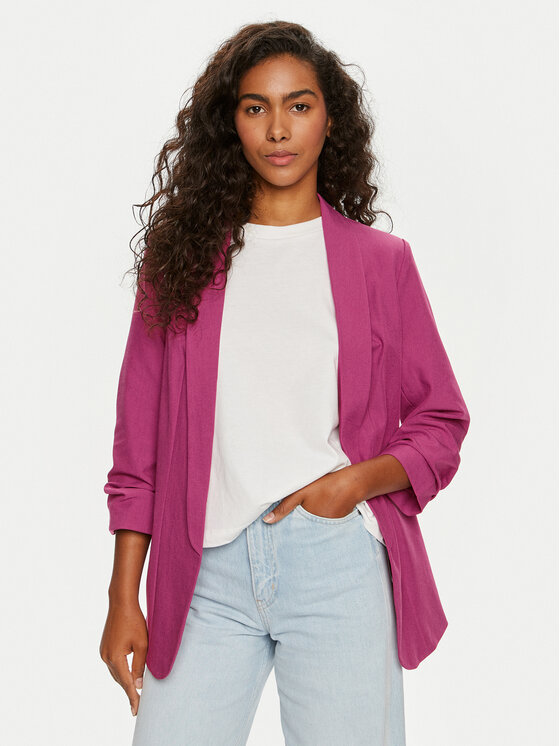 Női Zakó Pieces, Méret: XL, Rózsaszín, Bosella 17090996