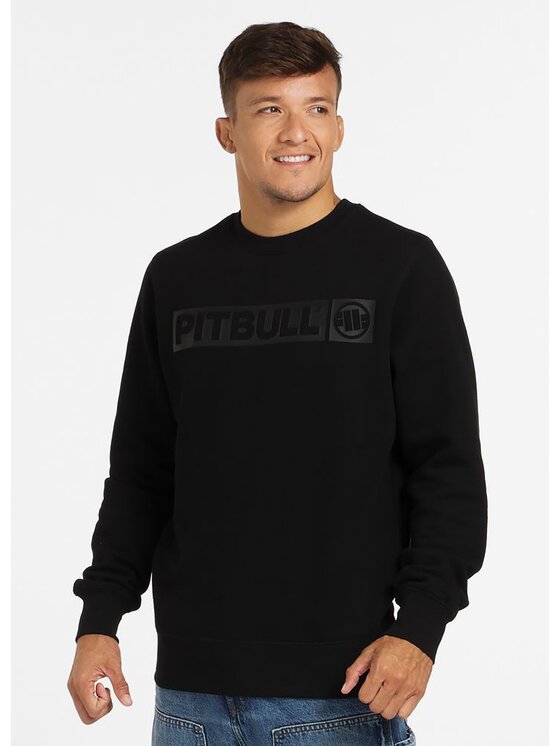 PITBULL PITBULL Bluza Bluza Czarny Regular Fit