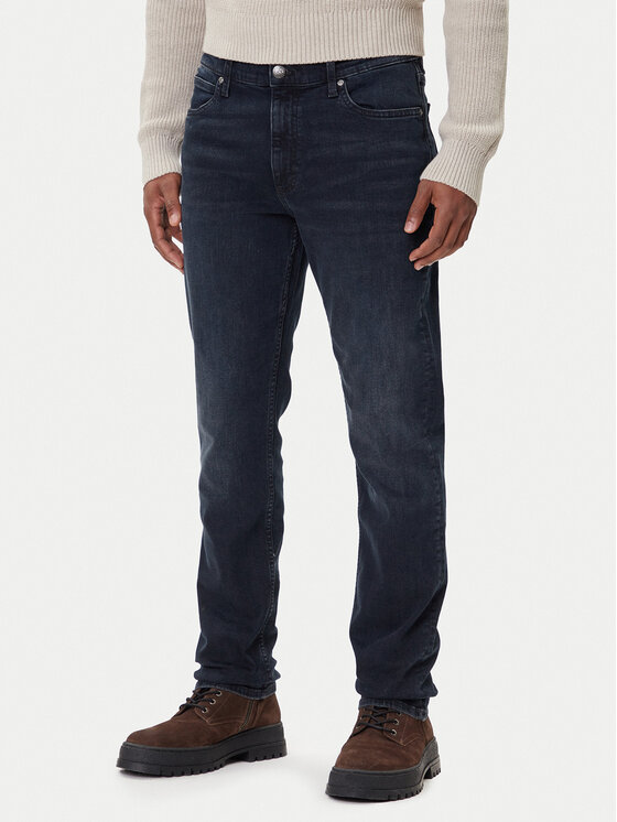 Lee Lee Jeansy West 112373386 Černá Straight Fit