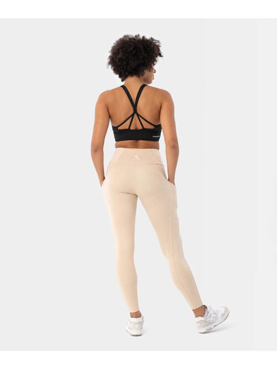 Carpatree Carpatree Legginsy Libra leggings Beżowy Fitted Fit