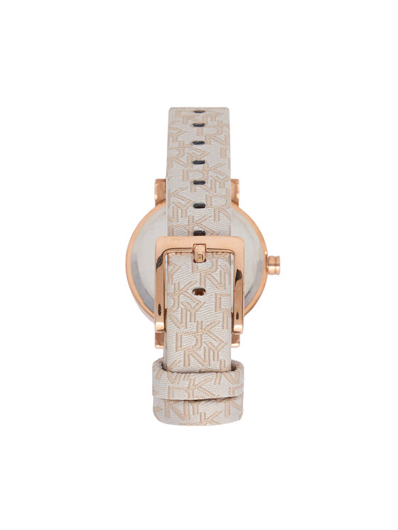 DKNY DKNY Zegarek Soho Gift Set NY6605SET Różowy