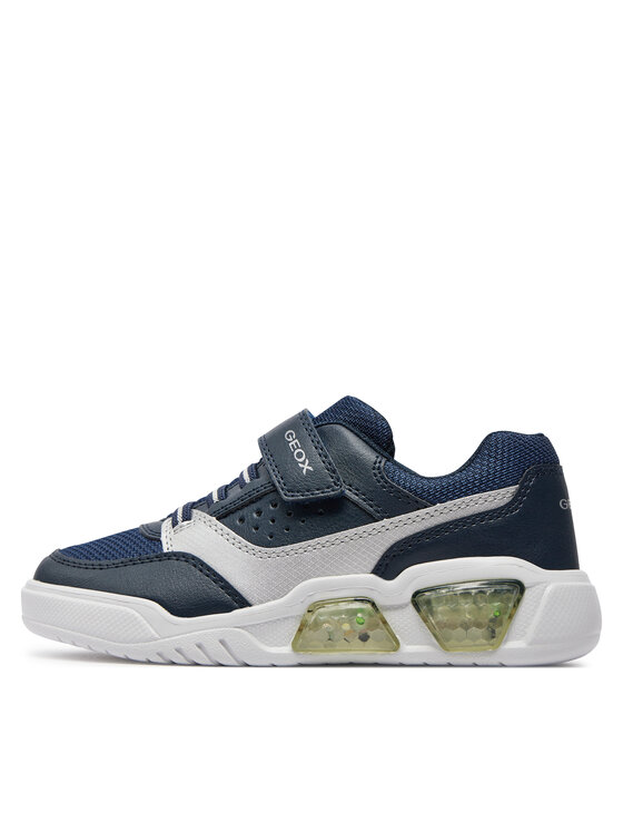 Geox Geox Sneakersy J Illuminus Boy J45GVC 0BU11 C0673 D Tmavomodrá