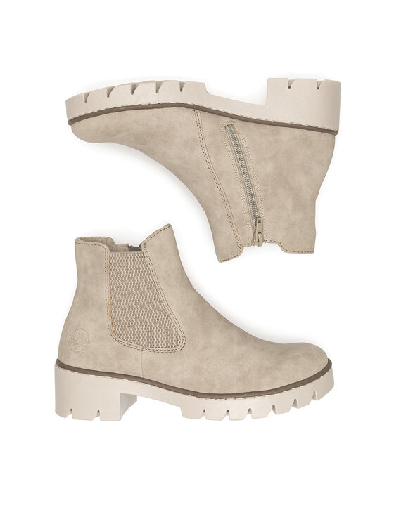 Rieker Rieker Botine X5772-60 Écru