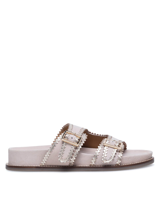 Sergio Bardi Sergio Bardi Pantoletten SERGIO BARDI-WI29-03-M24-SB Beige