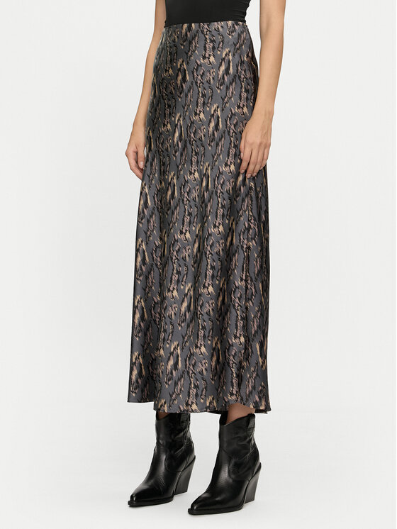 Brave Soul Brave Soul Maxi szoknya LSKW-272JASPER Szürke Regular Fit