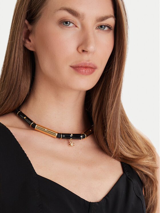 Elisabetta Franchi Elisabetta Franchi Κολιέ CO-61S-57E2-V200 Μαύρο