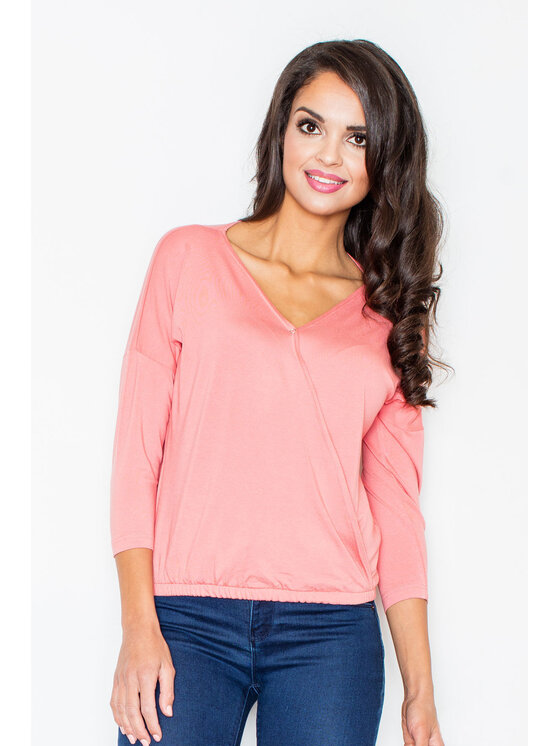 FIGL FIGLFIGL Blusa M278 Rosa Regular Fit