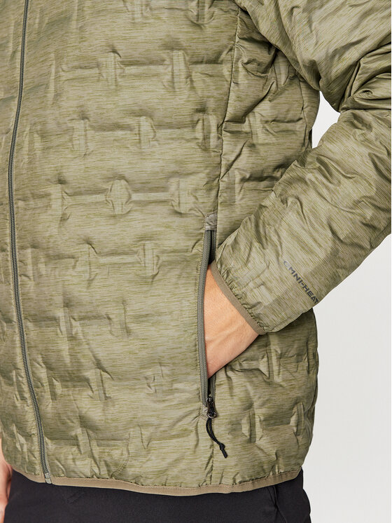 Columbia Columbia Pernata jakna Delta Ridge™ Down Hooded Jacket Zelena Regular Fit