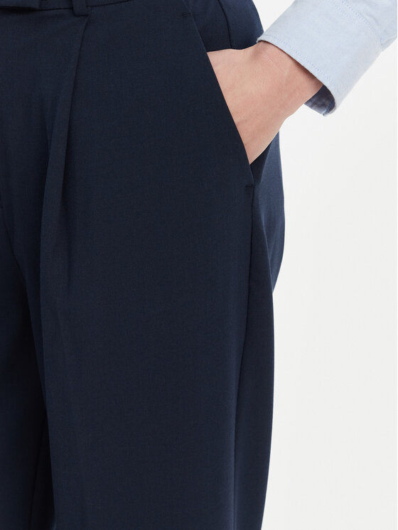 Tommy Hilfiger Tommy Hilfiger Chino hlače WW0WW44793 Mornarsko modra Tapered Fit
