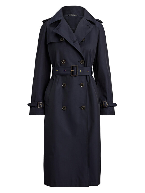 LAUREN RALPH LAUREN LAUREN RALPH LAUREN Trench 297951259004 Bleumarin Straight Fit