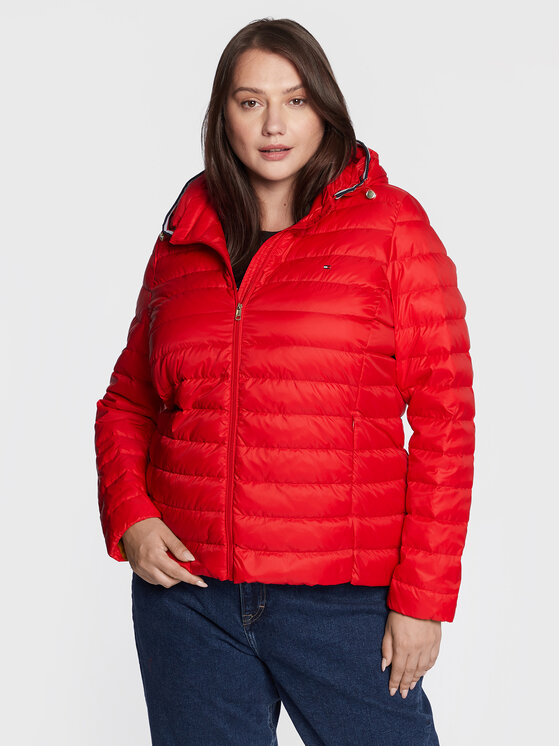 Giacca di transizione Essential WW0WW35323 Rosso