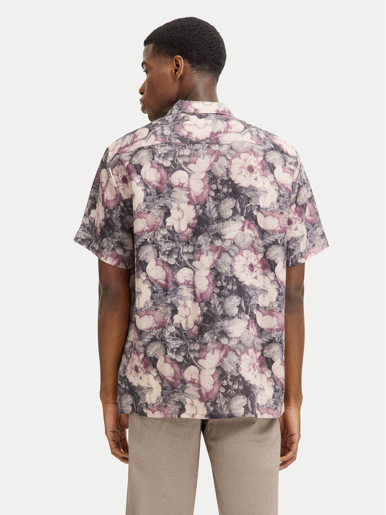 Bugatti Bugatti Риза 9253-78955C Кафяв Regular Fit