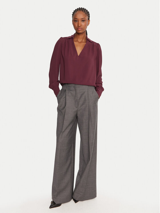 Rinascimento Rinascimento Bluza CFC0125721003 Bordo rdeča Regular Fit
