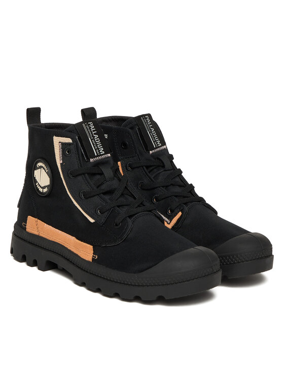 Palladium Palladium Trapper stila apavi Pampa Underlayer 99183-010-M Melns