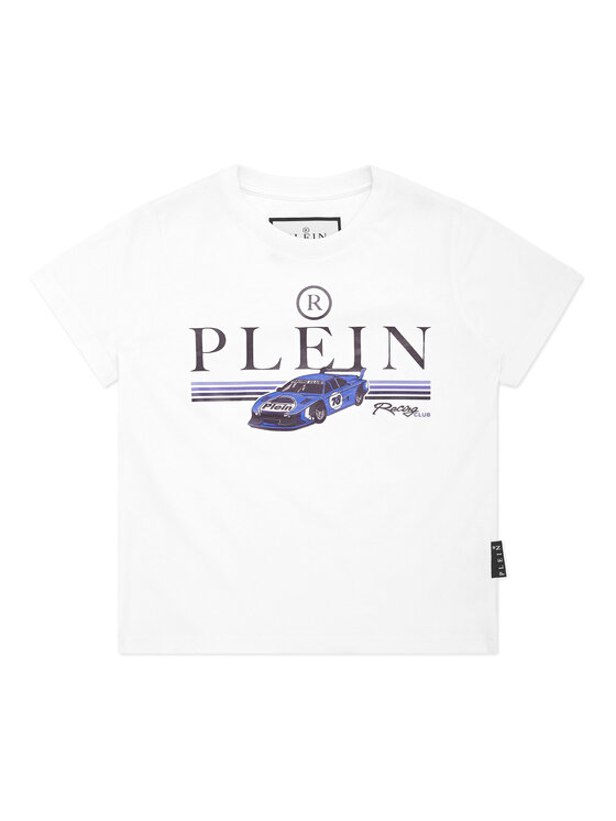 PHILIPP PLEIN PHILIPP PLEIN T-Shirt 28185 Biały Regular Fit