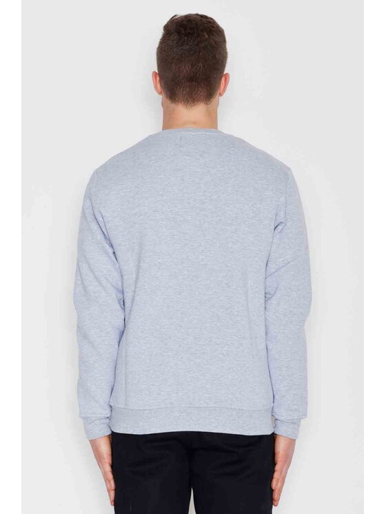 Visent Visent Felpa V005 Grigio Regular Fit