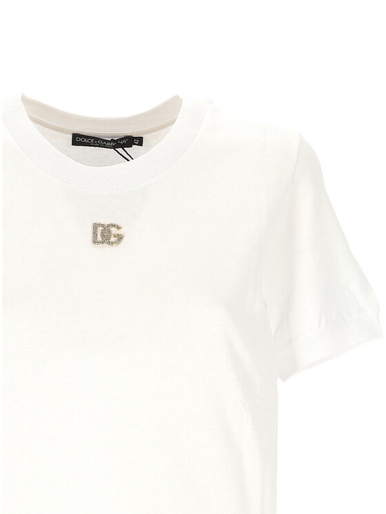 Dolce&Gabbana Dolce&Gabbana T-shirt F8N08Z Bianco Regular Fit
