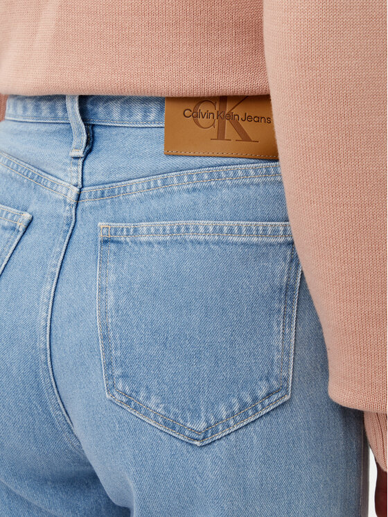 Calvin Klein Jeans Calvin Klein Jeans Jeans hlače J20J224997 Modra Straight Fit