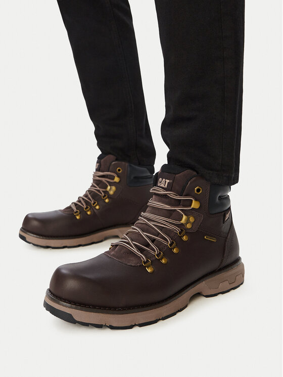 CAT Footwear Туристически oбувки Pursue HIker Wp P726852 Тъмнокафяв