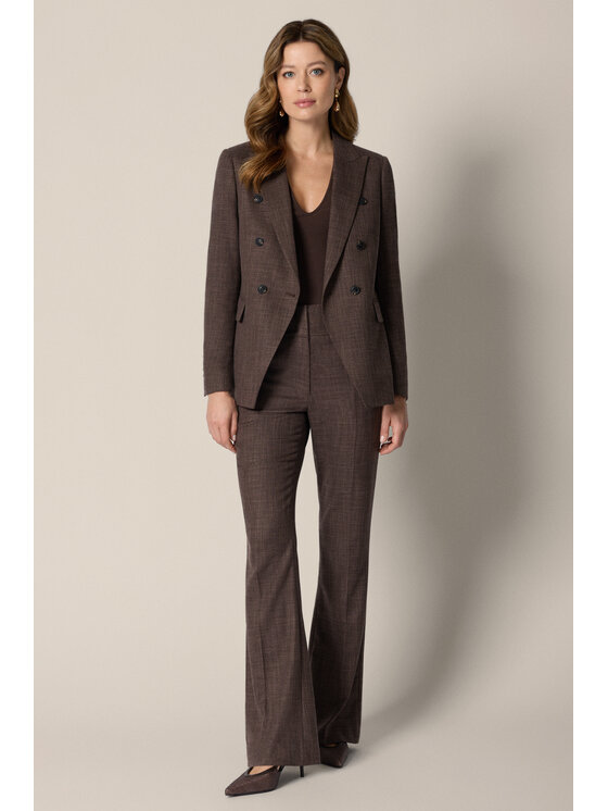 Lancerto Lancerto Marynarka Stradella MA131126000036 Brązowy Regular Fit