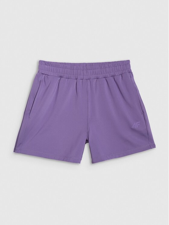 4F 4F Pantaloncini sportivi 4FWAW25TFSHF1038-53S Verde Regular Fit