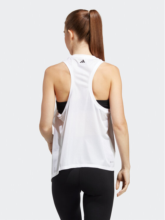 adidas adidas Тениска от техническо трико HIIT AEROREADY Quickburn Training HY5396 Бял Loose Fit