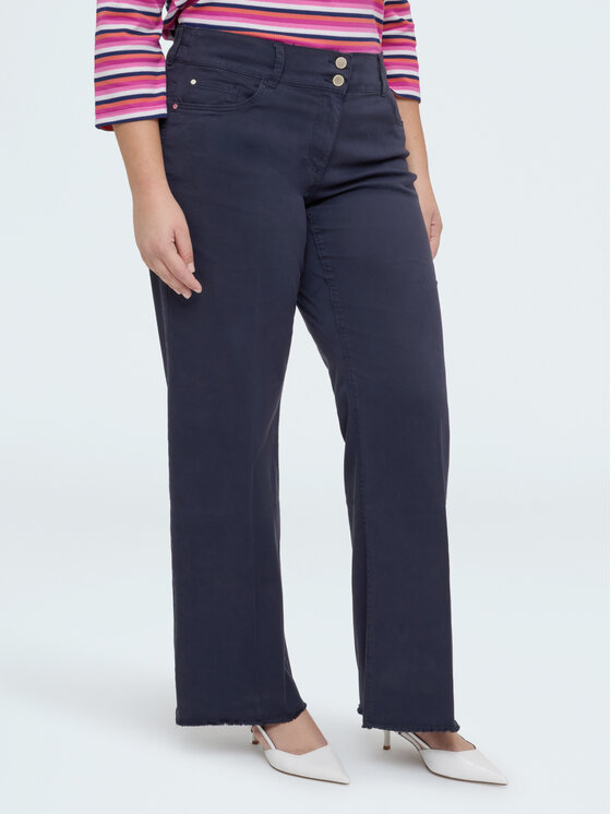 Fiorella Rubino Fiorella Rubino Spodnie materiałowe P708T005161N034 Niebieski Regular Fit