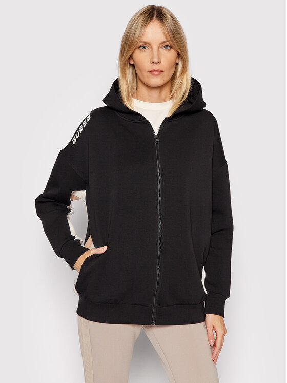 Felpa V2RQ05 FL03S Nero Relaxed Fit