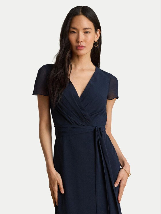 LAUREN RALPH LAUREN LAUREN RALPH LAUREN Vakarinė suknelė 253P14048002 Tamsiai mėlyna Regular Fit