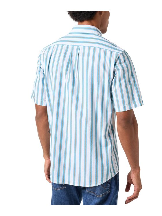 Wrangler Wrangler Koszula 112353167 Niebieski jasny Regular Fit